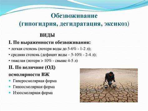 Гипогидратация в клинической практике
