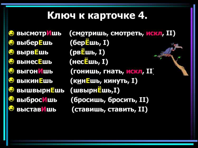 Способы образования форм настоящего времени