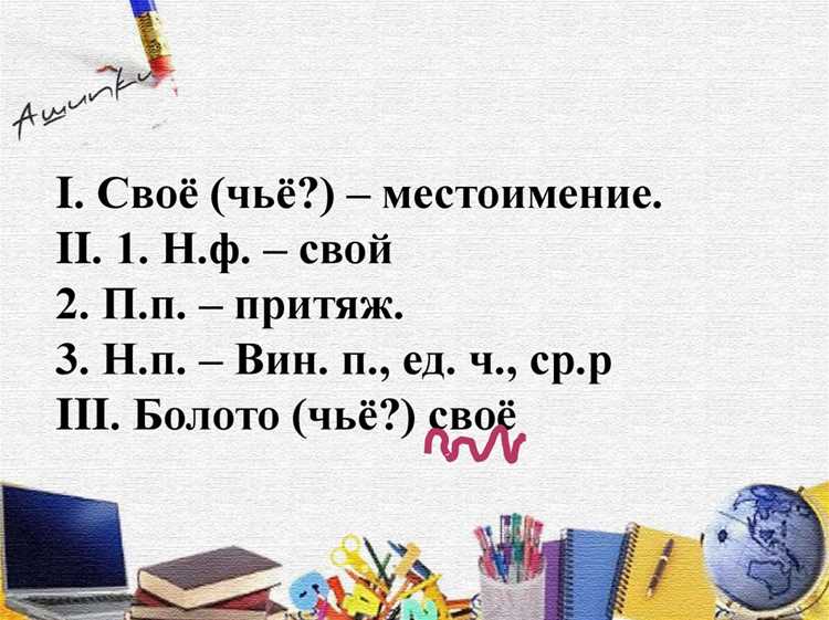 Классификация местоимений: личные, притяжательные, указатели
