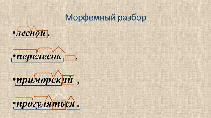 Лексическое значение слова 