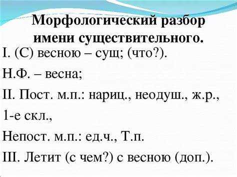 Структурный анализ термина 