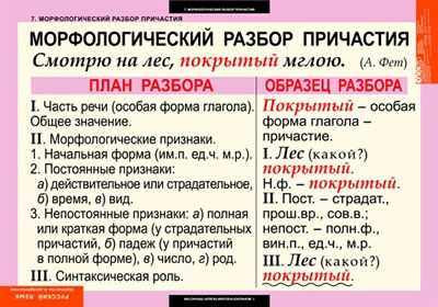 Изучение словообразовательных особенностей осенних терминов