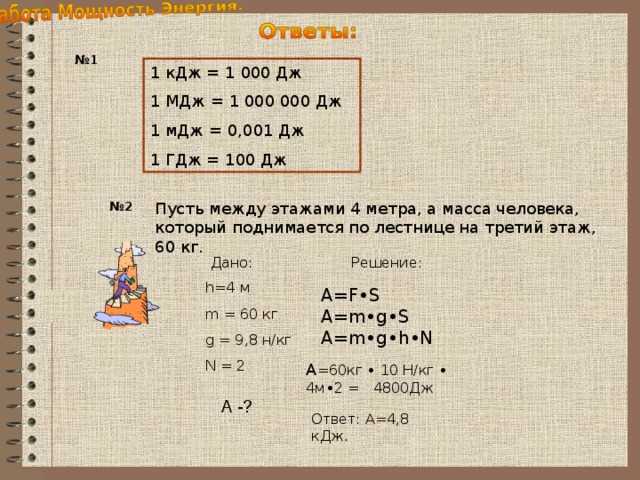 Практические советы по работе с единицами энергии