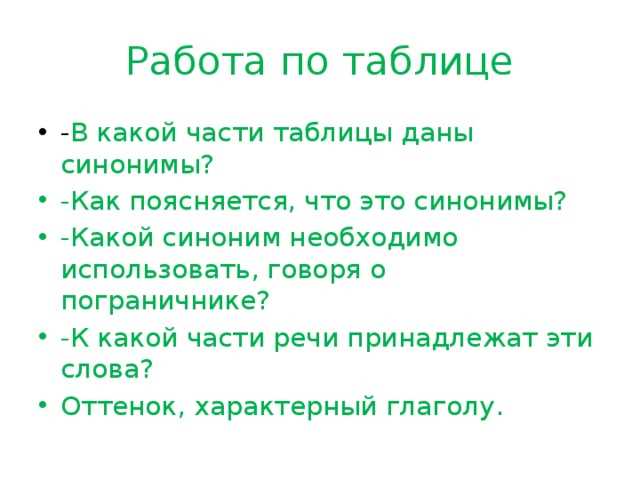 Избегание тавтологии при использовании этих слов