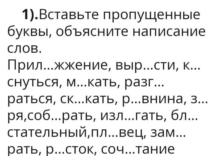 Правила правописания приставок и корней в слове