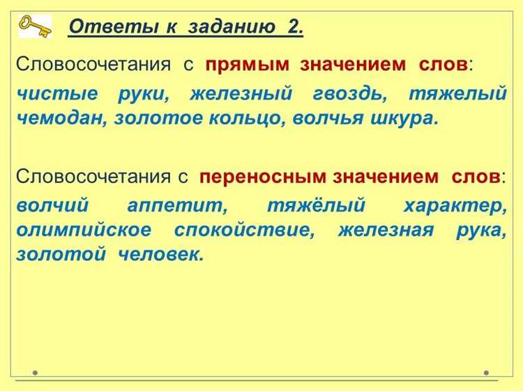 Как развивать навык распознавания значений лексики