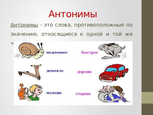 Определение антонима в общественном контексте