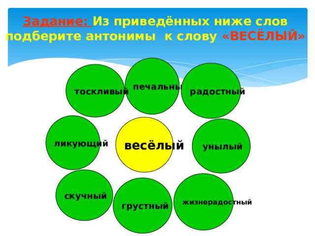 Как антонимы влияют на смысловые оттенки слов?