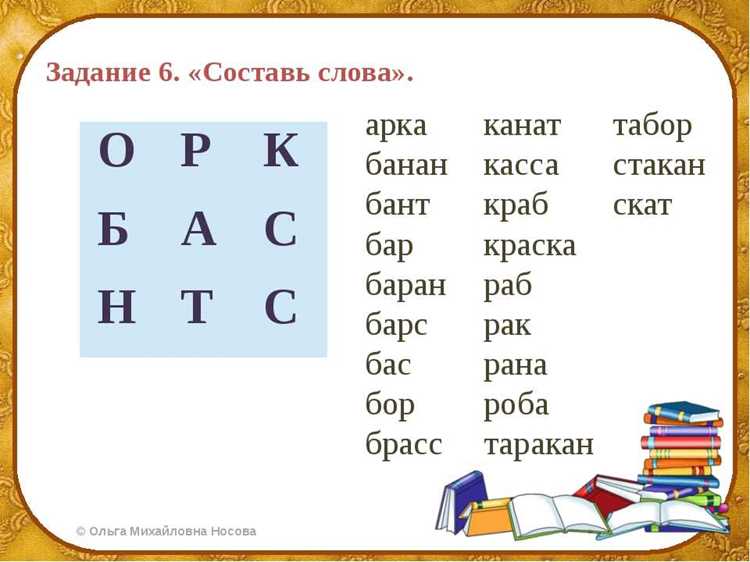 Методы поиска слов из накладки