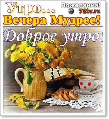 Утром вечером мудренее: как трактовать смысл